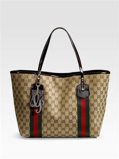 gucci large tote|genuine Gucci bag purse tote.